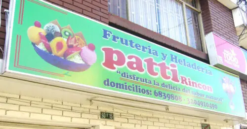 FRUTERIA Y HELADERIA PATTI RINCON BOGOTÁ FRUTERIA Y HELADERIA PATTI RINCON BOGOTÁ